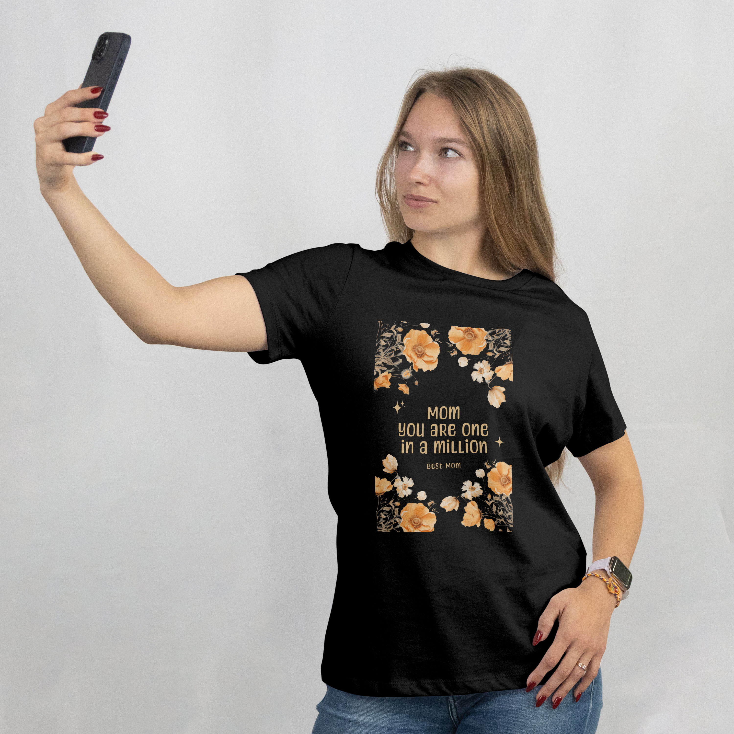Floral Mom T-Shirt