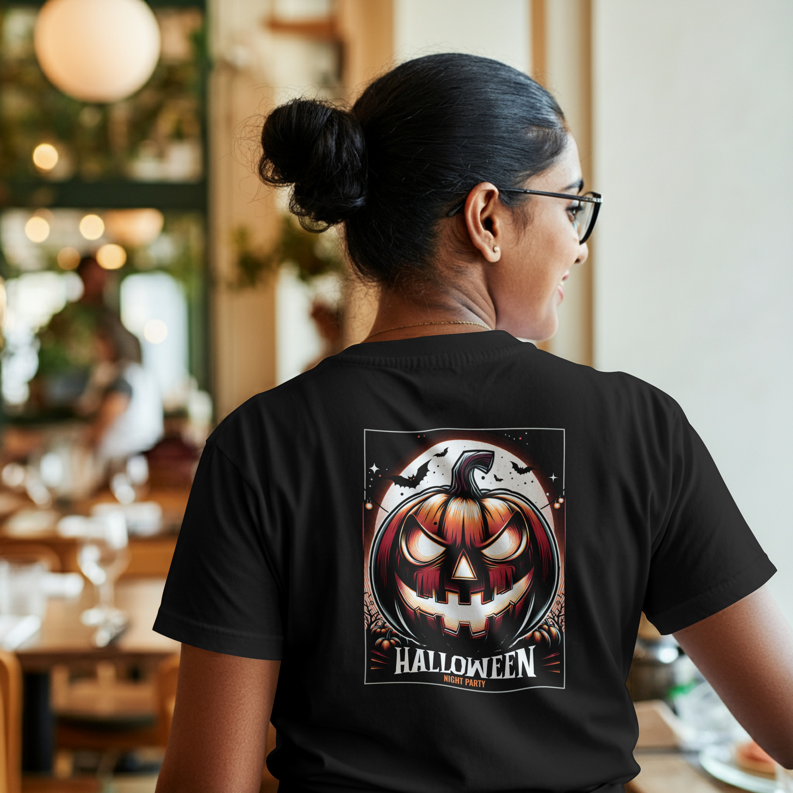 Halloween Graphic T-Shirt