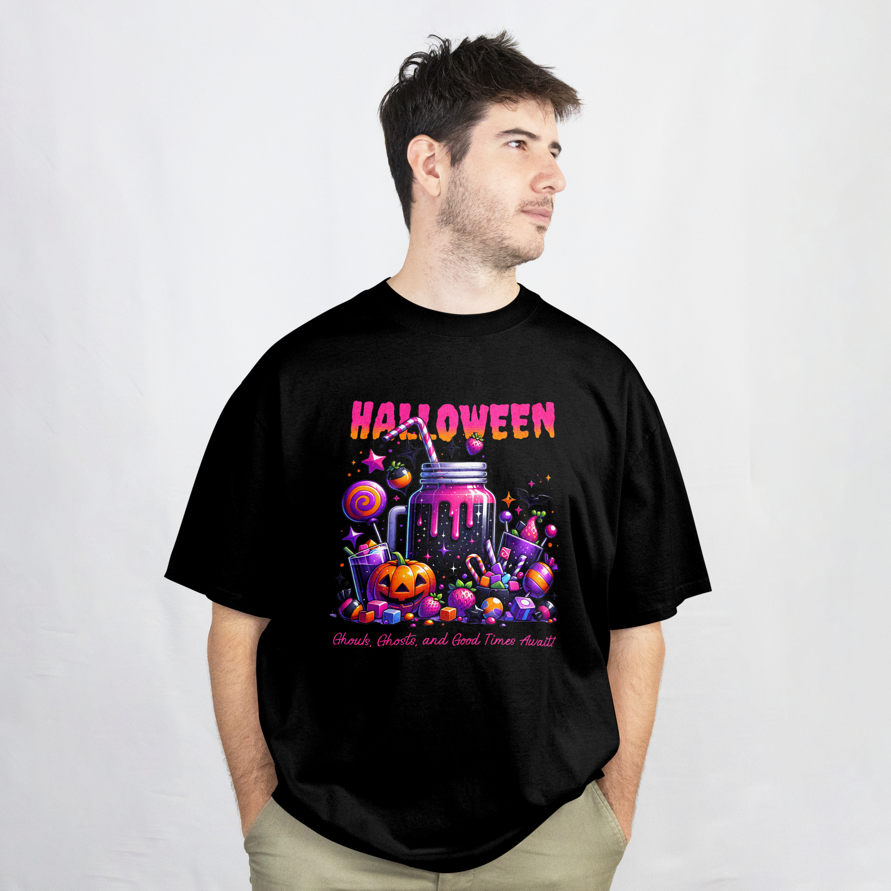 Halloween Graphic T-Shirt