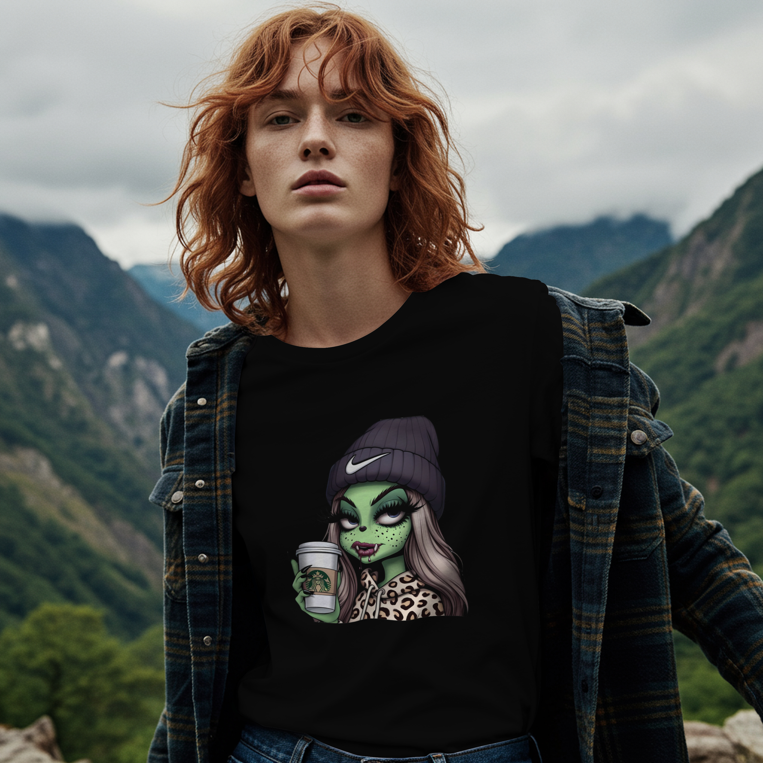 Graphic Alien T-Shirt