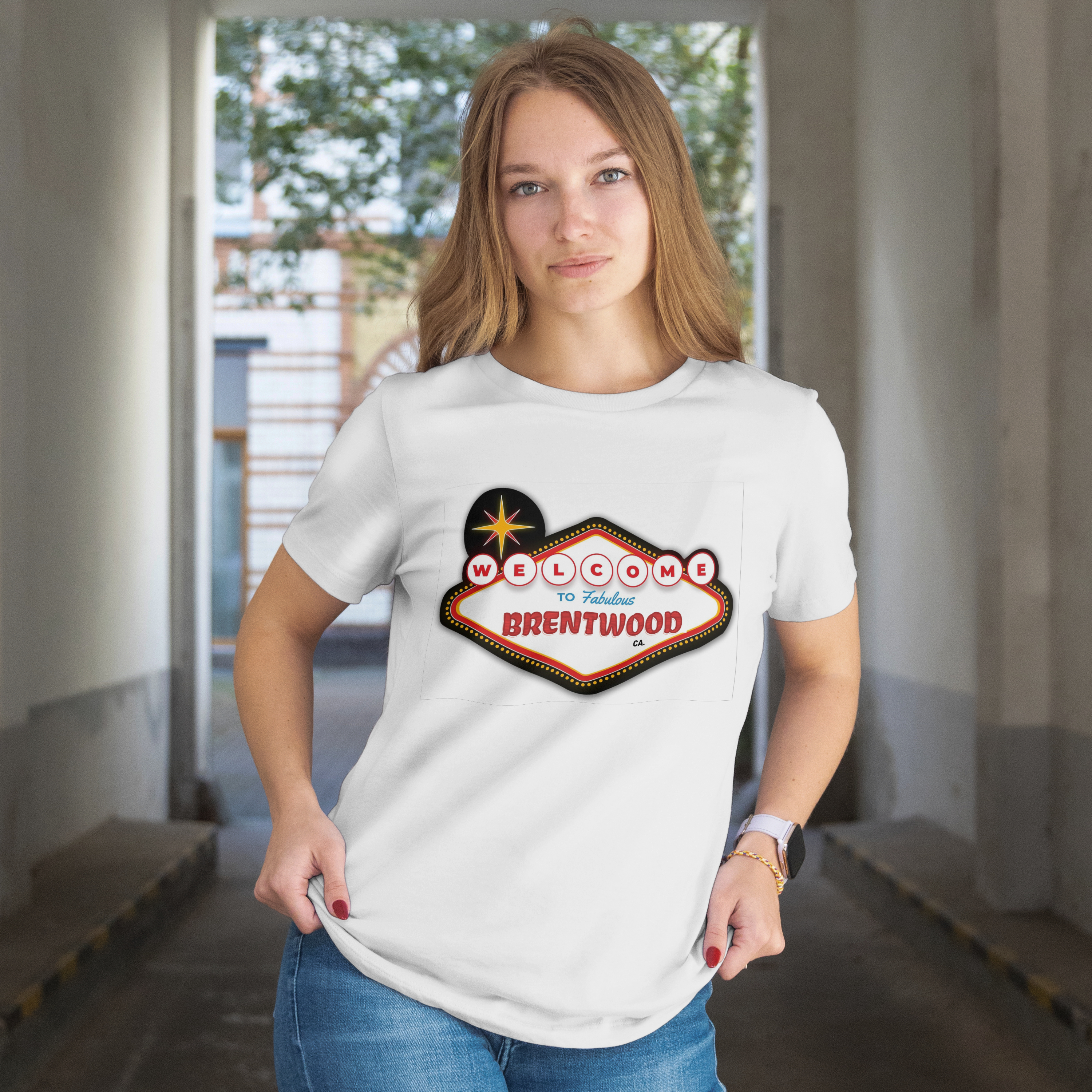 Brentwood Welcome Sign T-Shirt