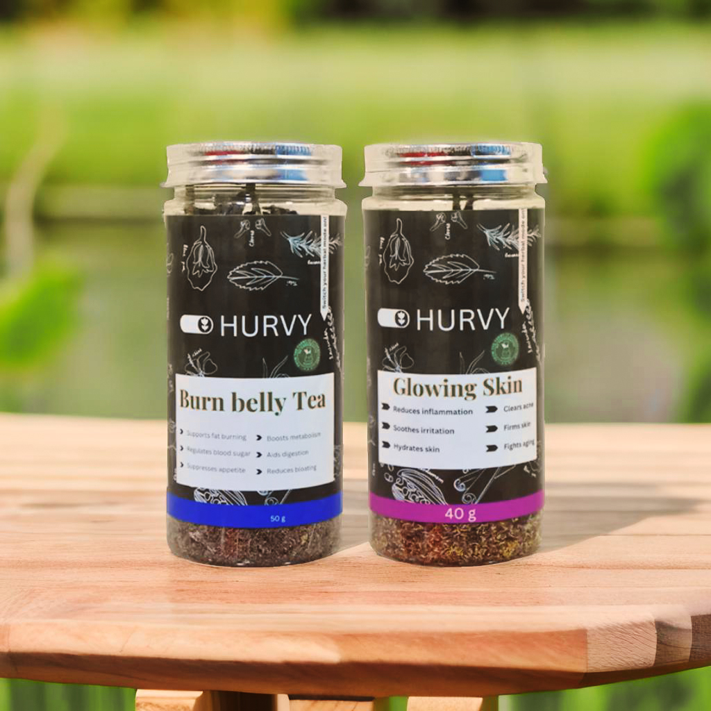 Combo - Burn Belly Tea + Glow Skin