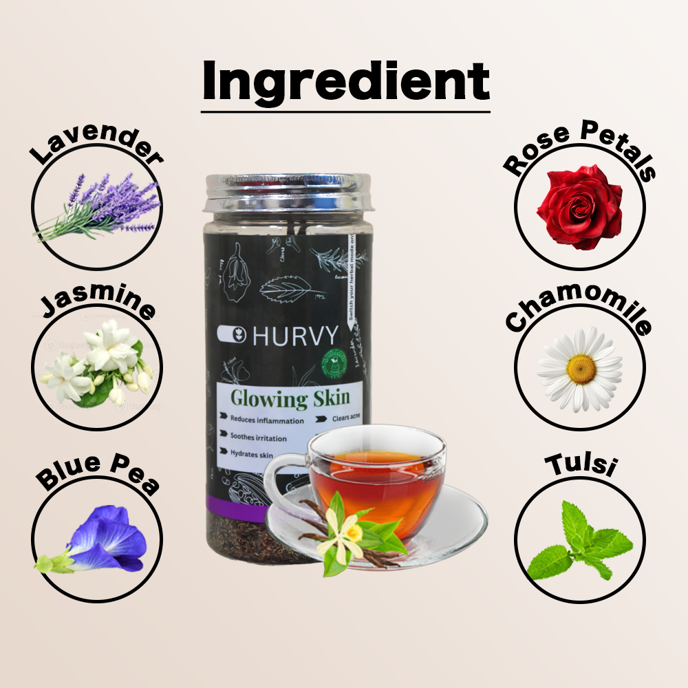 Hurvy Glowing Skin - 40g