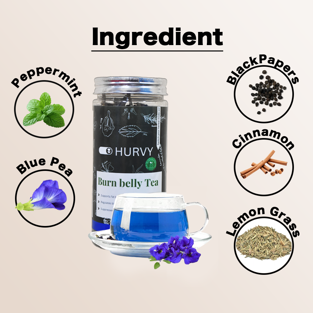Hurvy Burn Belly Tea - 50g