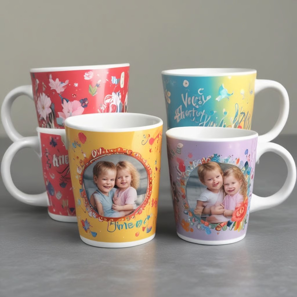 Vasos et plats personnalisés