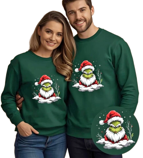 Sweat-shirt de Noël Grinch