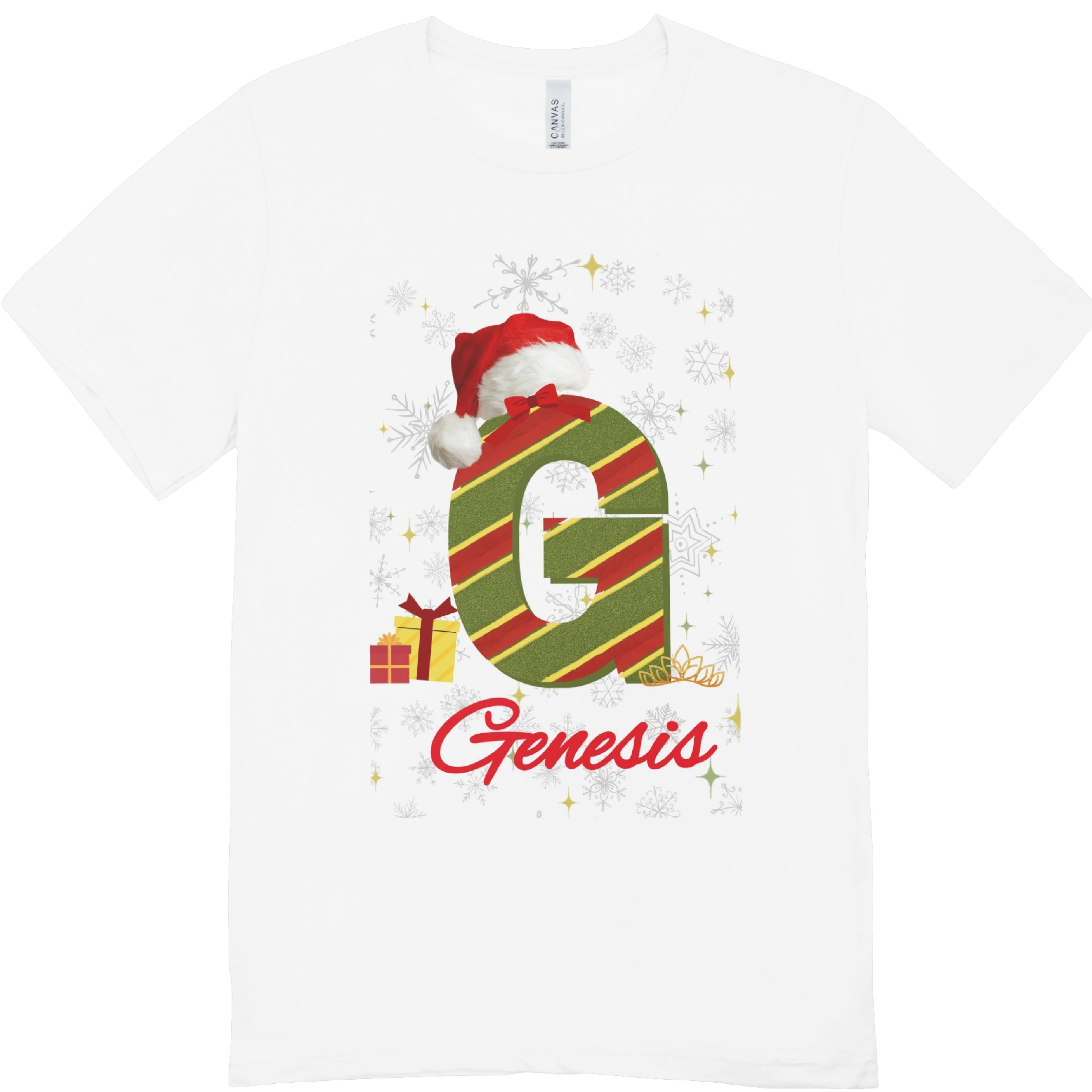 T-shirt personnalisé Noël 'Adriano'