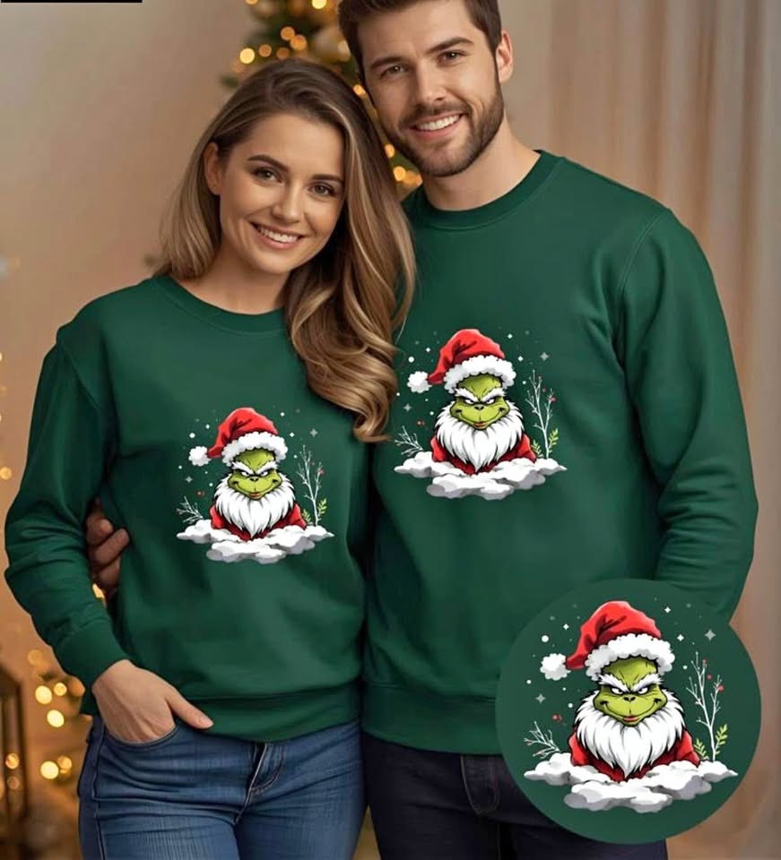 Sweat-shirt de Noël Grinch