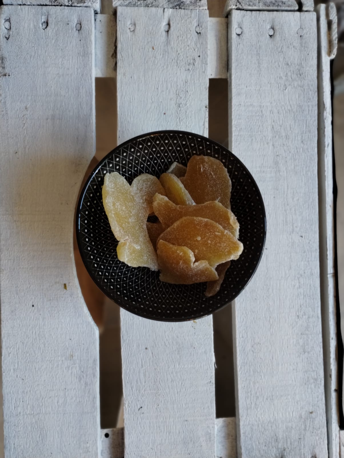 Zenzero disidratato con zucchero di canna