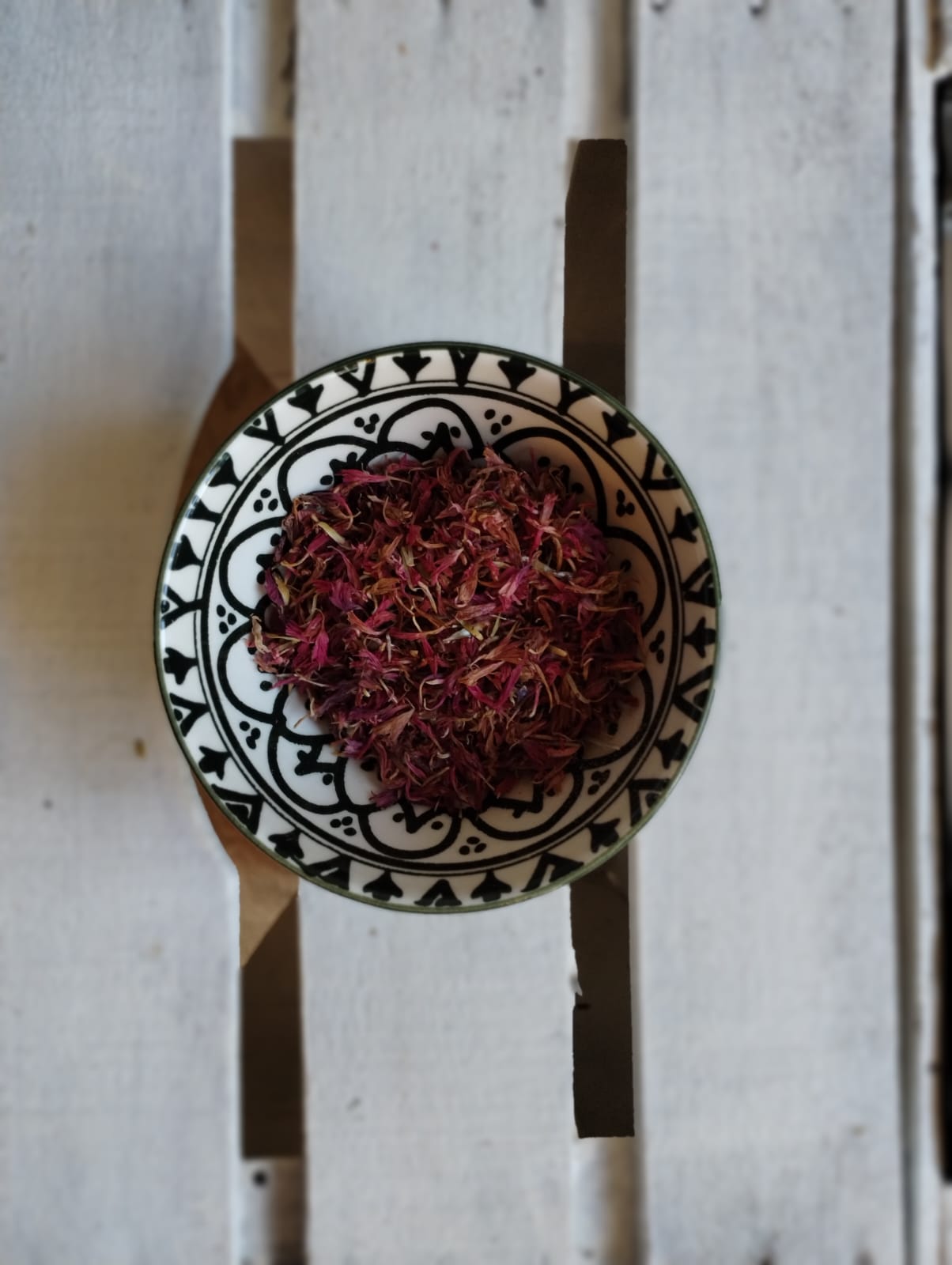 Fiordaliso petali rossi