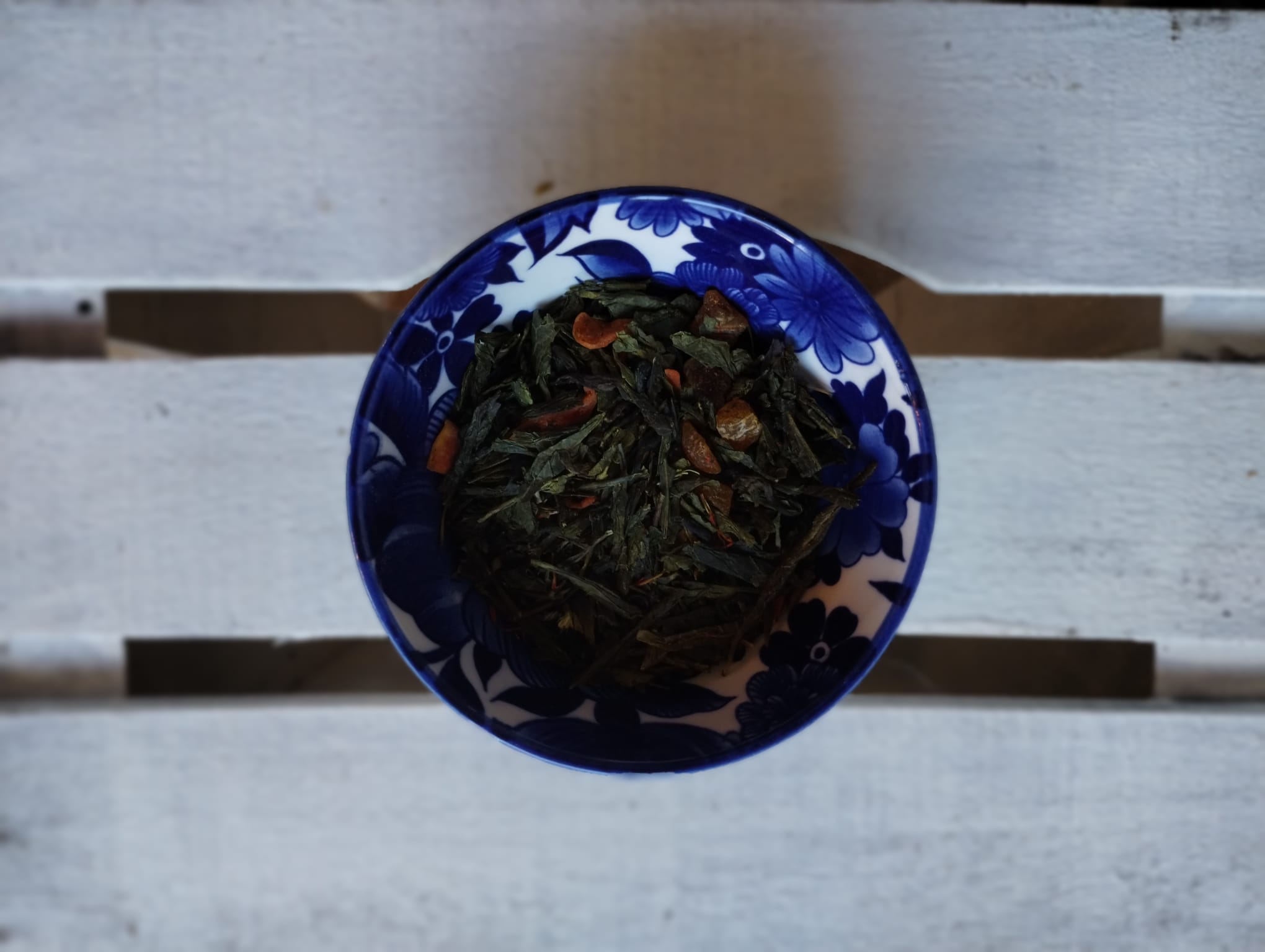 Tè verde albicocche e miele