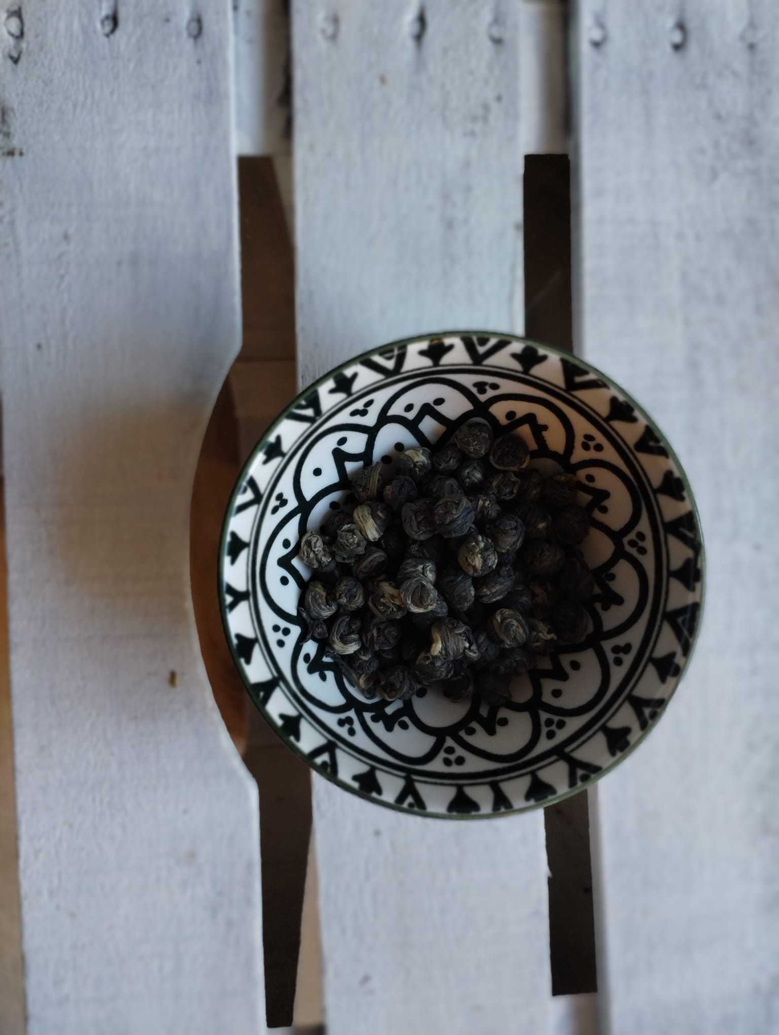 Tè verde perle di gelsomino