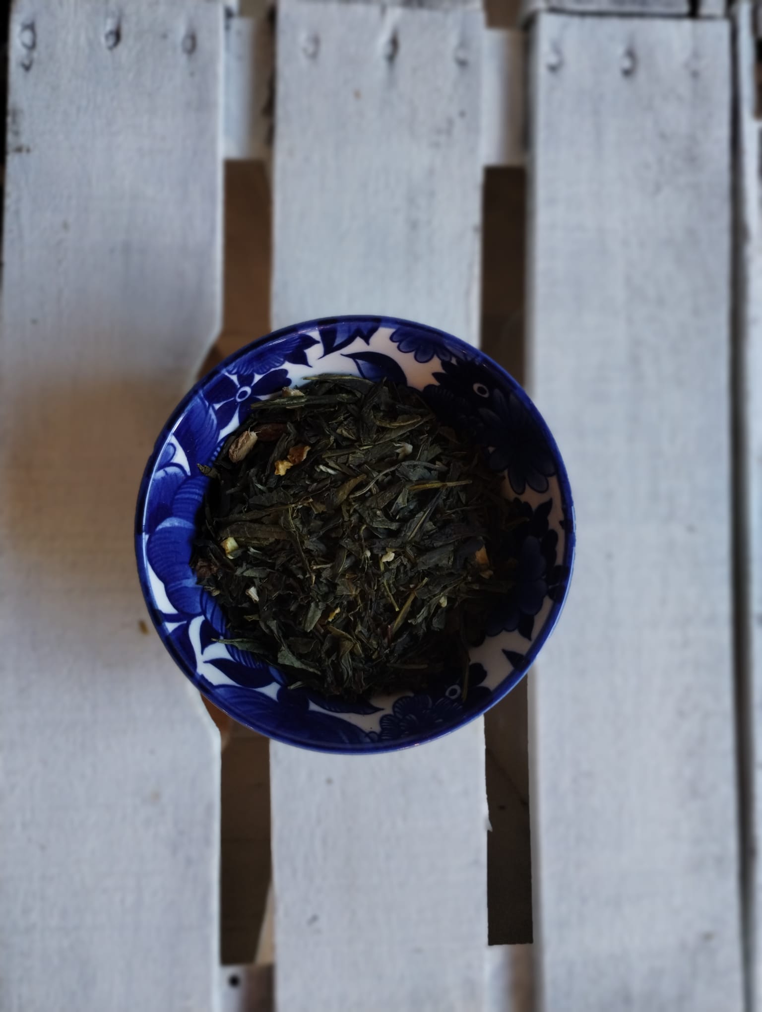 Tè verde zenzero e limone