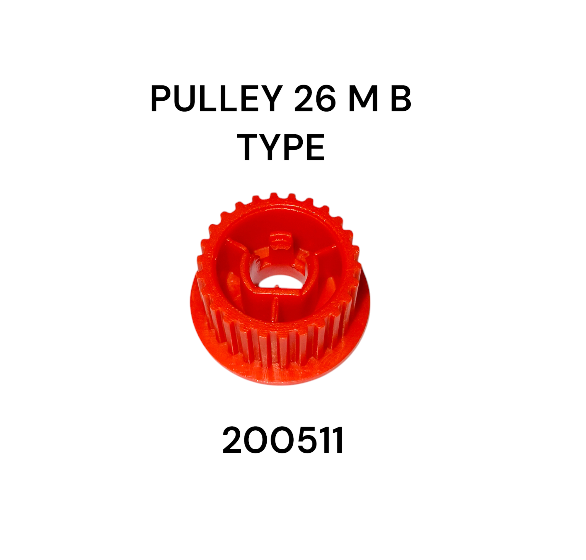 PULLEY 26M B TYPE