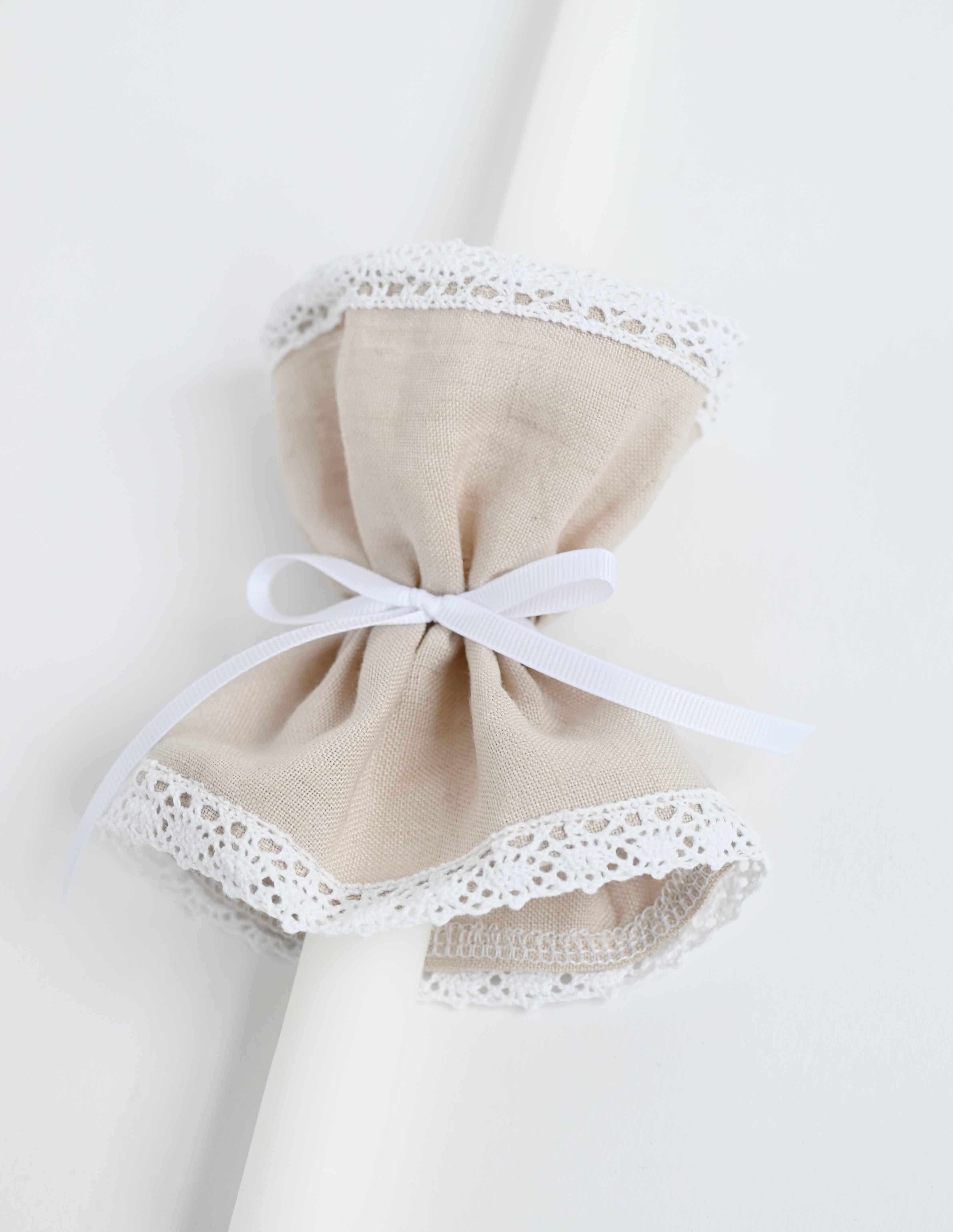 Dekoruota krikšto žvakė "Asveja"