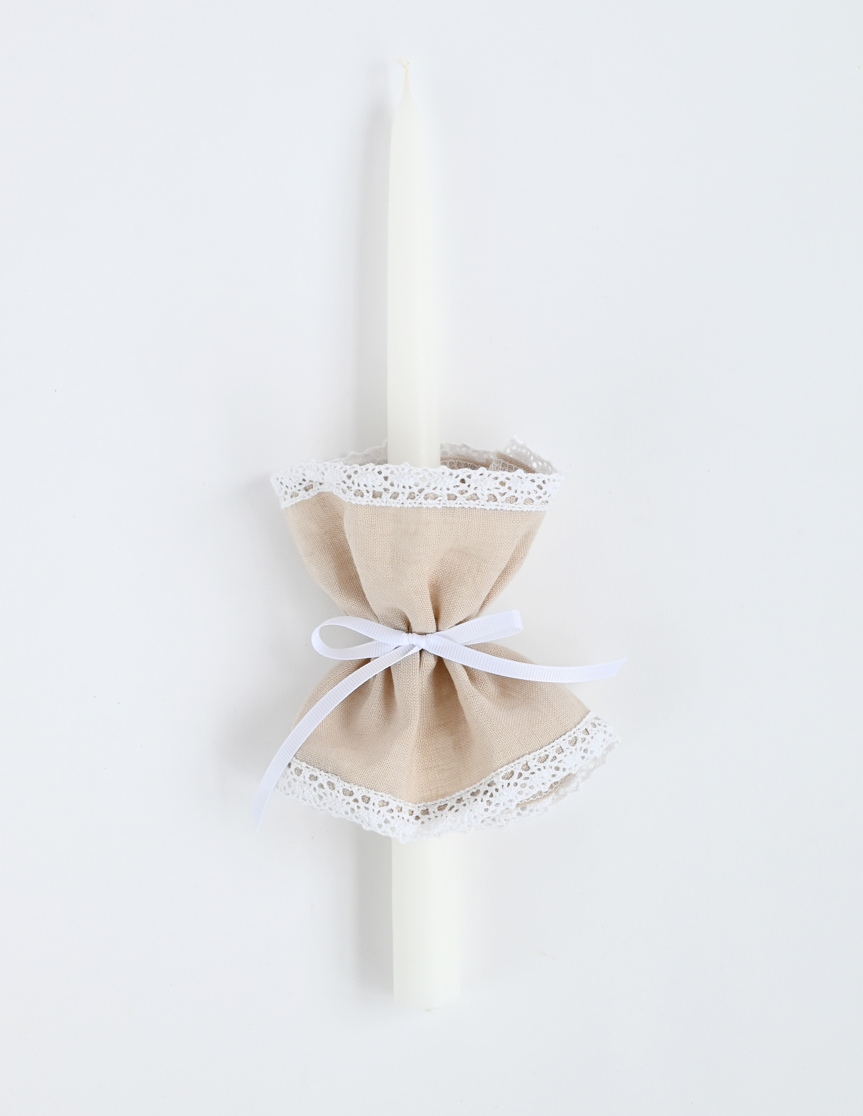 Dekoruota krikšto žvakė "Asveja"