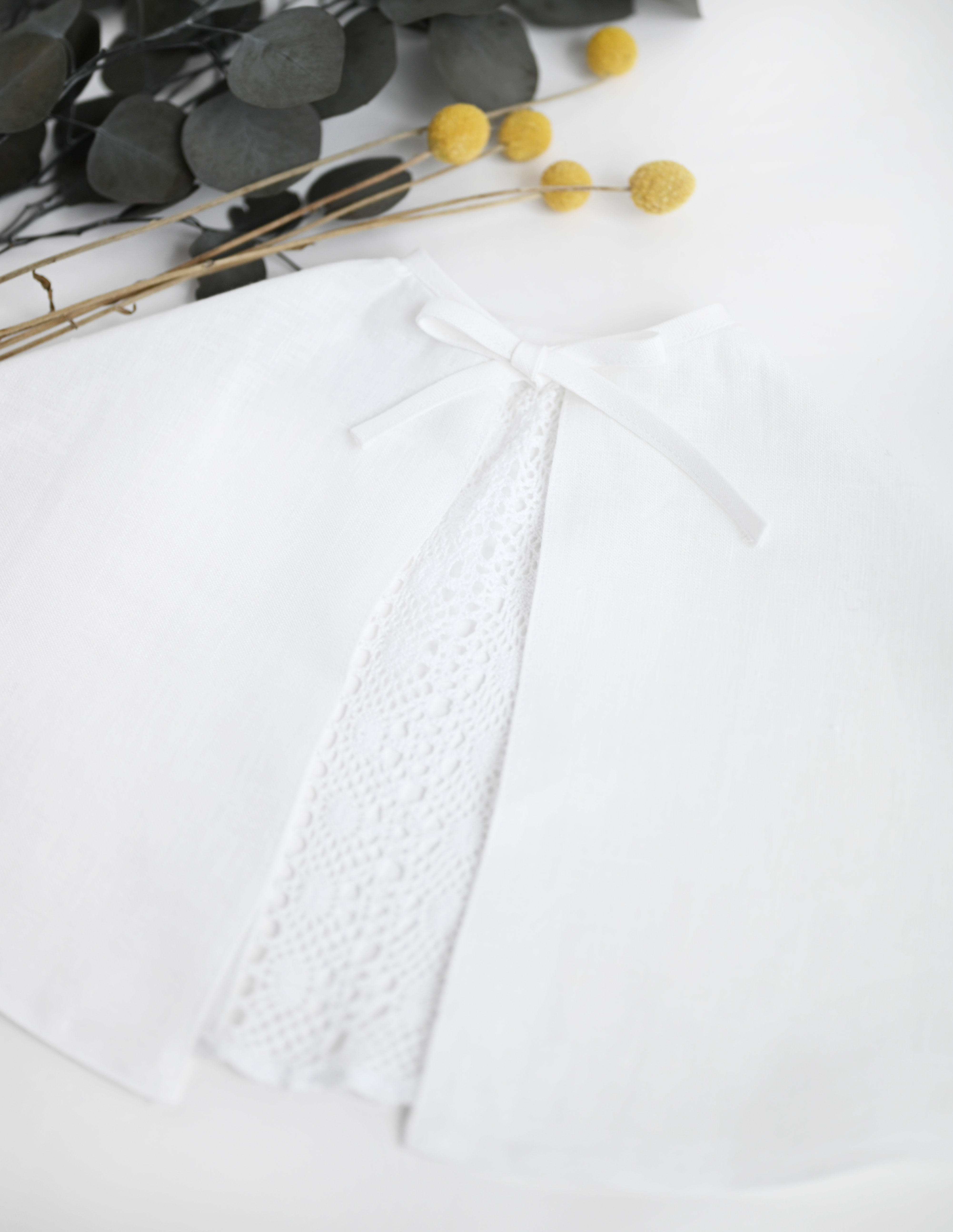 Lininė krikšto skraistė "Rasakila"