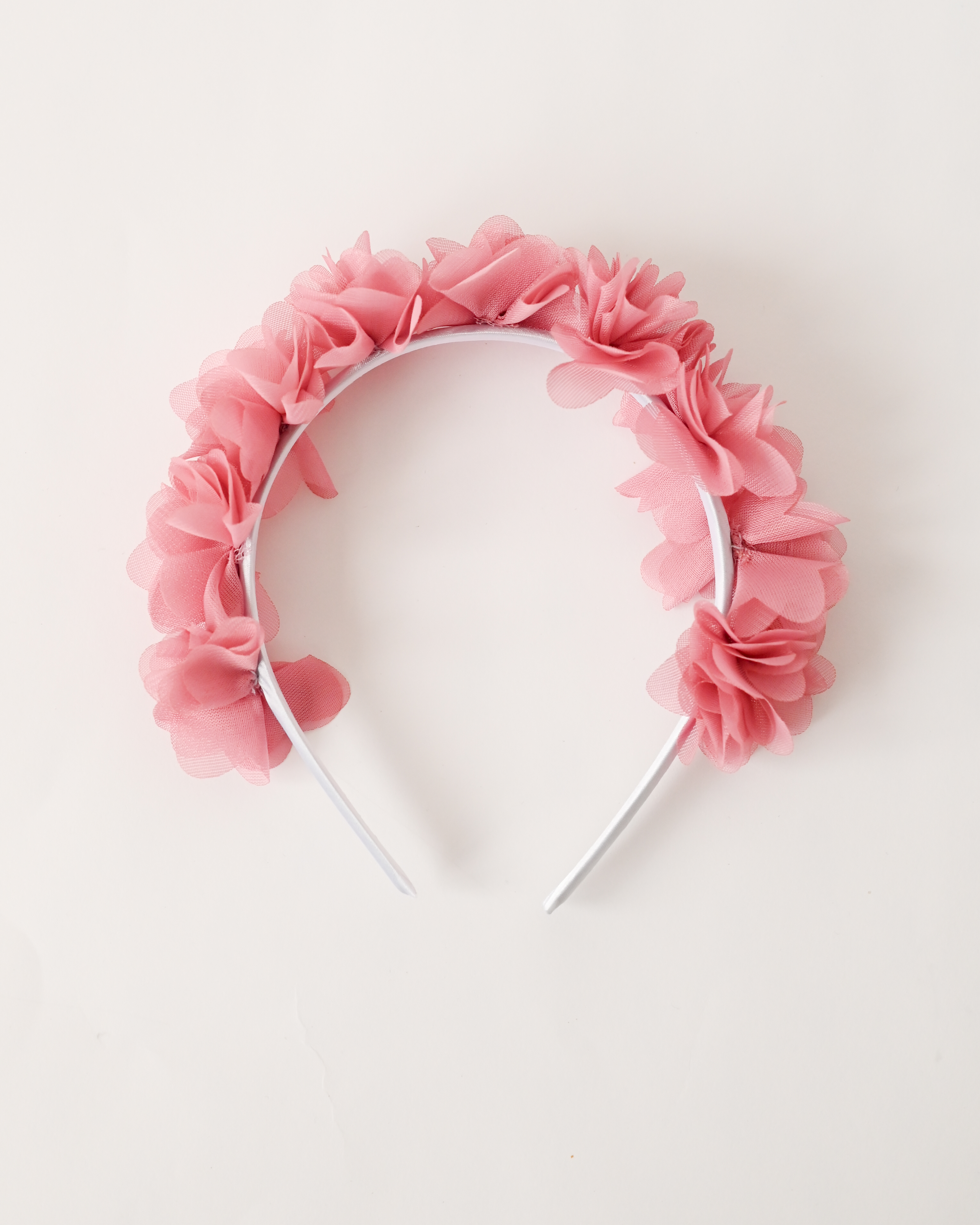 Plaukų lankelis "Beatričė" (rausvas)