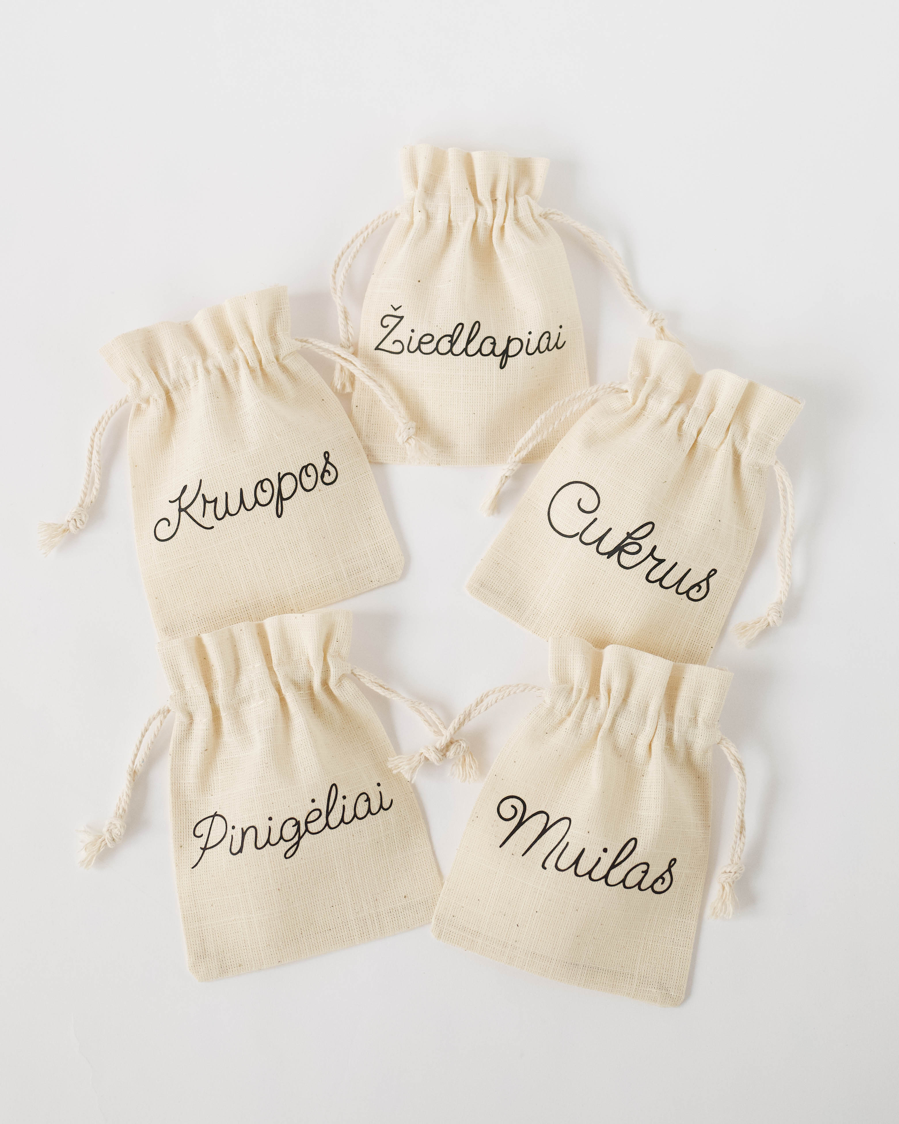 Krikštynų maišeliai (5vnt.)