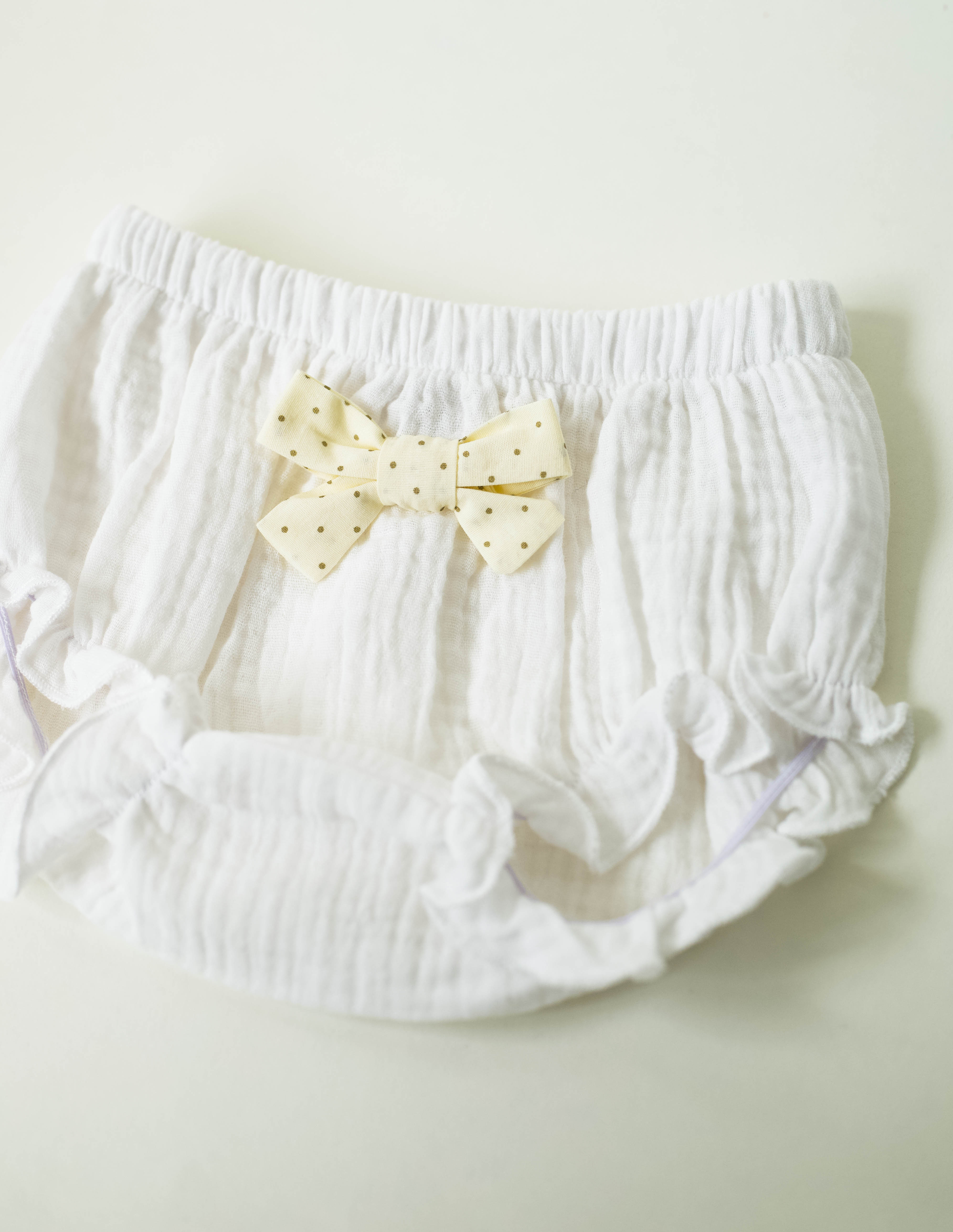 Apatinės muslino kelnaitės kūdikiui