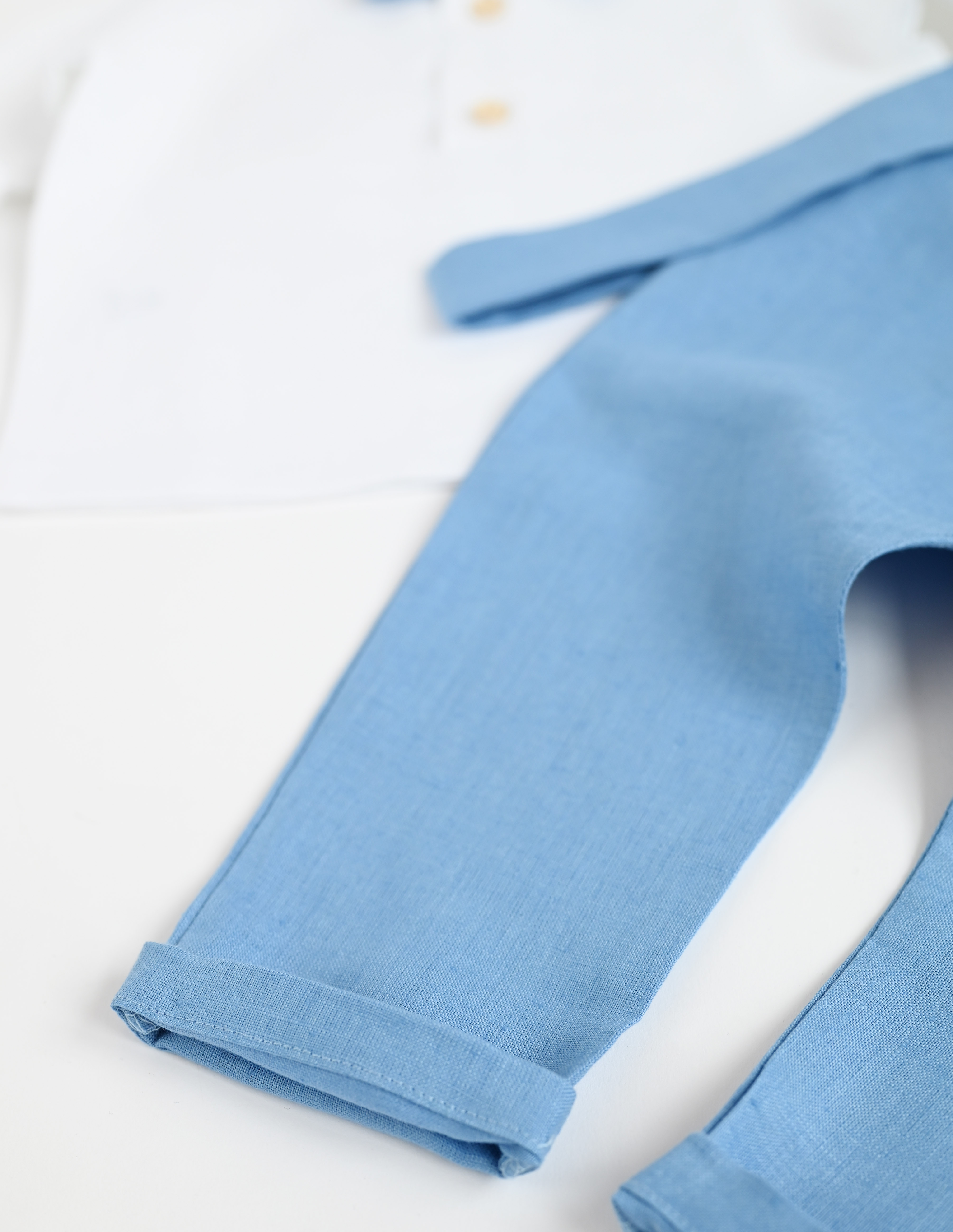 Krikšto kostiumėlis berniukui "Bernardas" (3dalių)