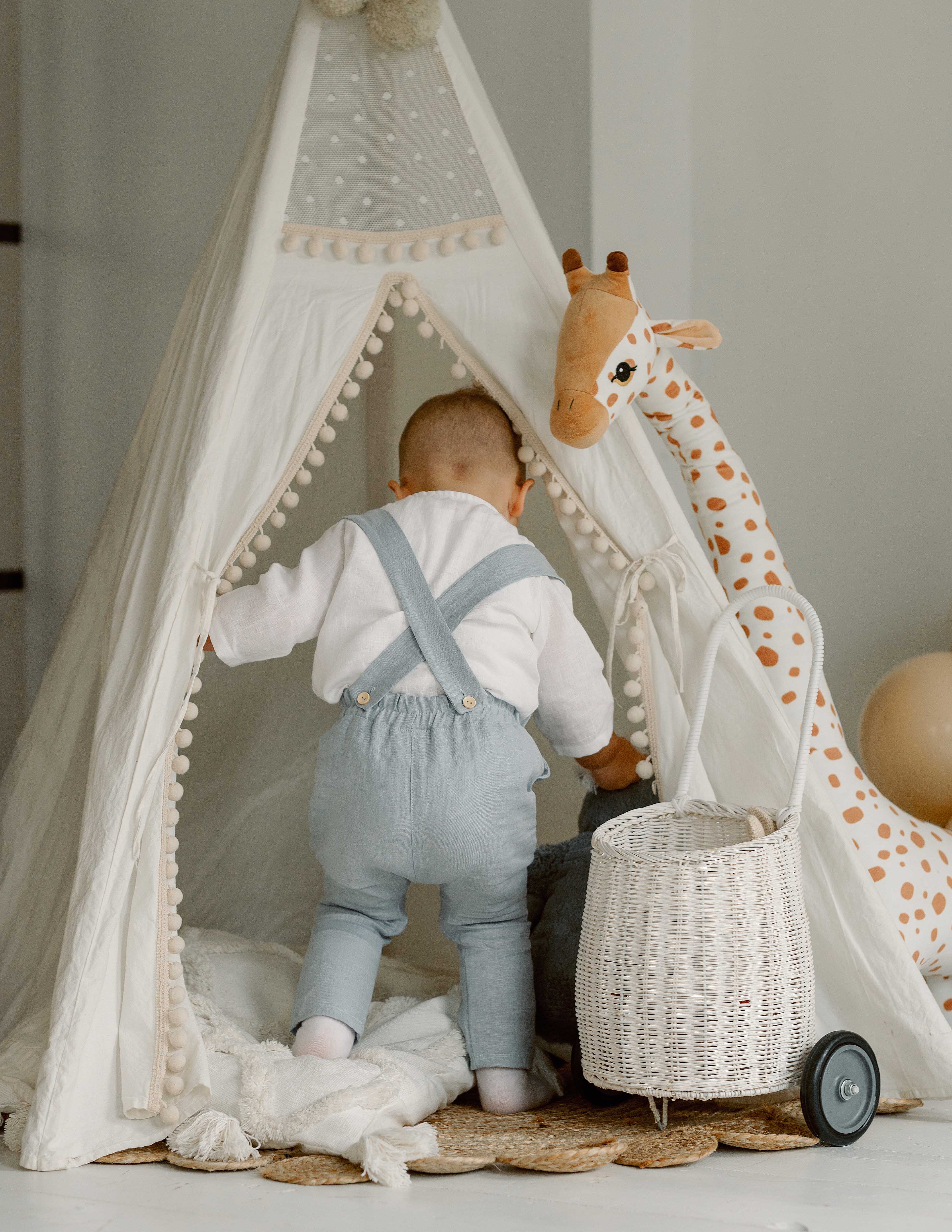 Krikšto kostiumėlis berniukui "Jokūbas" (3dalių)