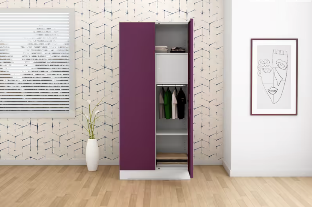 Slimline 2 Door Steel Almirah (Godrej)