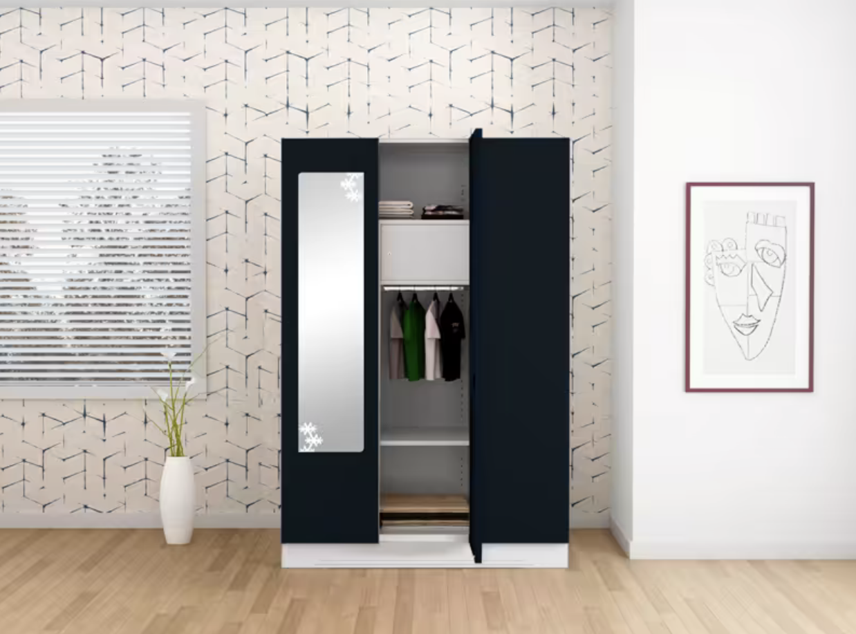 Slimline 3 Door M2 Steel Almirah (Godrej)