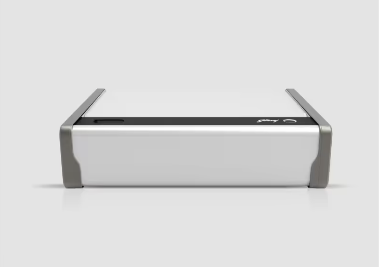 Verge PL 2 Litres BL Home Locker (White) (Godrej)