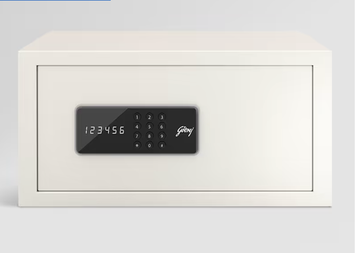 NX Pro 25 Litres Digital Home Locker (Ivory) (Godrej)