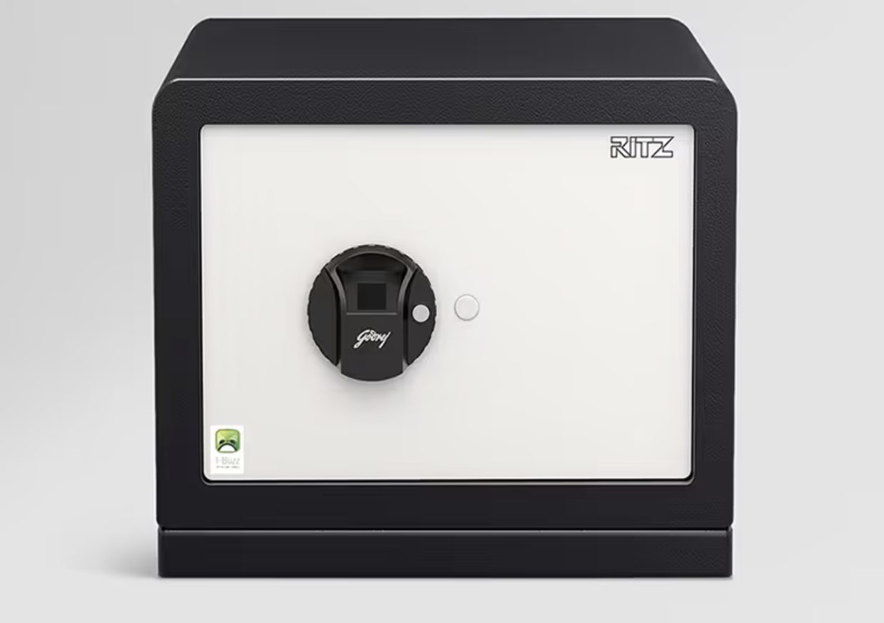 Ritz Biometric Home Locker (Ivory) (Godrej)
