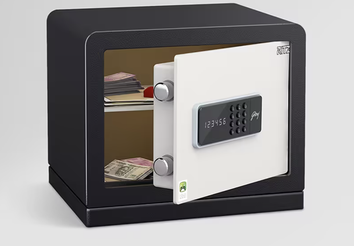 Ritz Digital Home locker (Ivory) (Godrej)