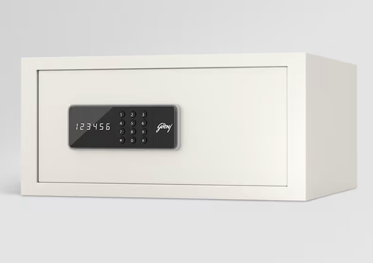 NX Pro 25 Litres Digital Home Locker (Ivory) (Godrej)