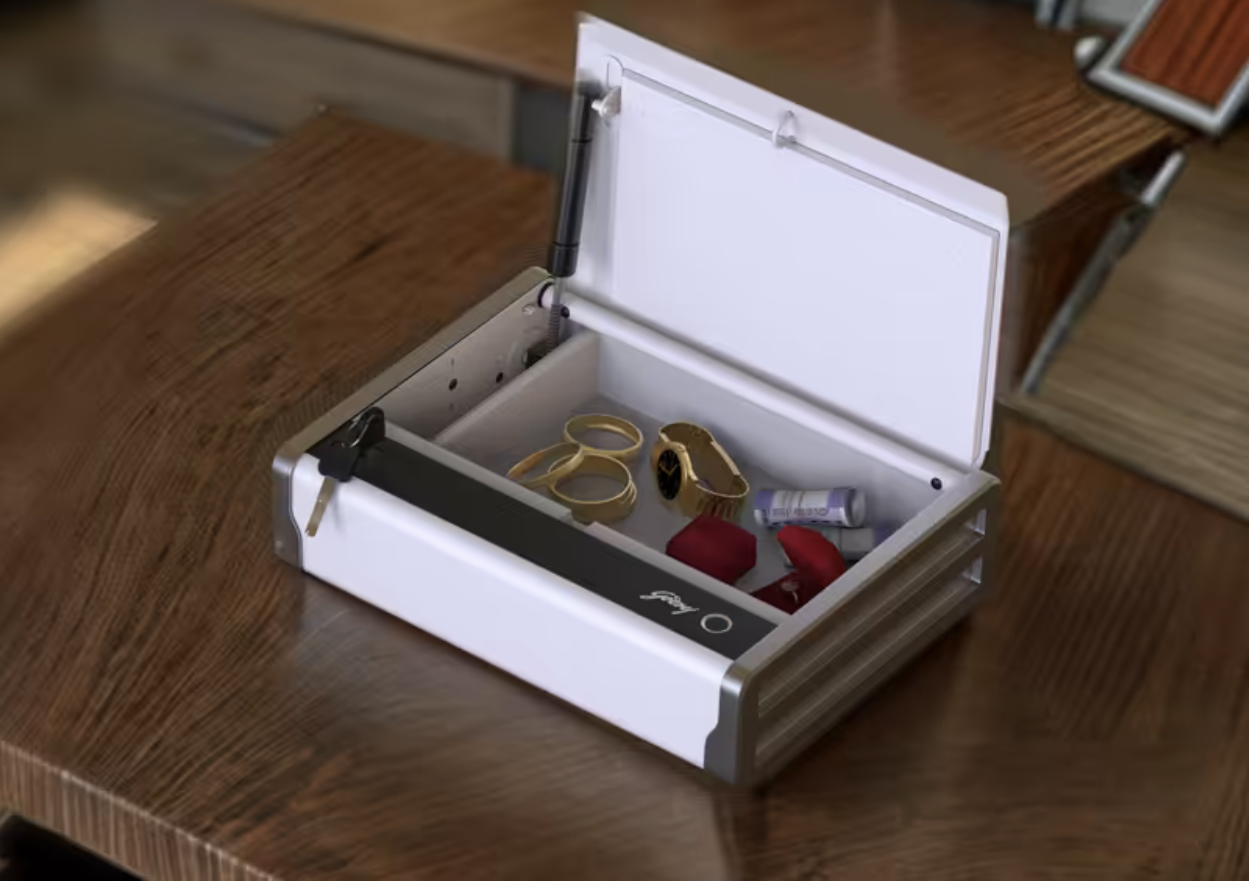 Verge PL 2 Litres BL Home Locker (White) (Godrej)