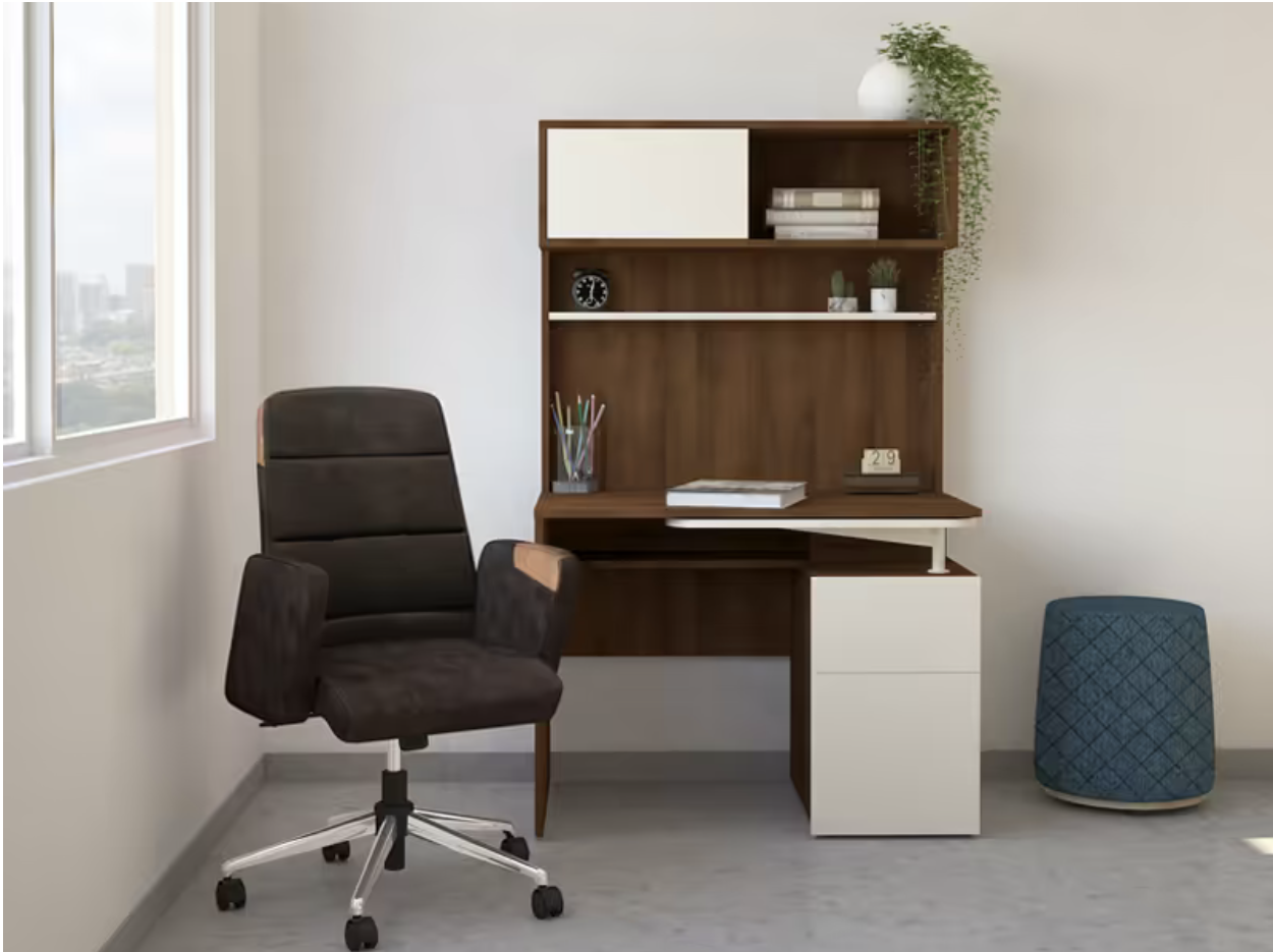 Tufty Mid Back Microfiber Ergonomic Office Chair (Godrej)