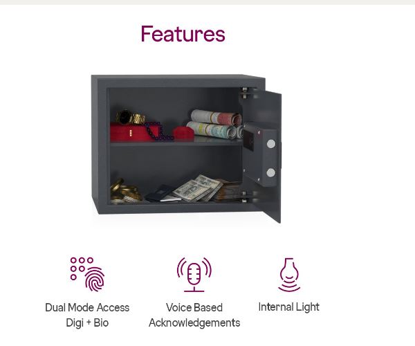 Godrej NX Pro Plus Digi+ Bio 30L Home Locker