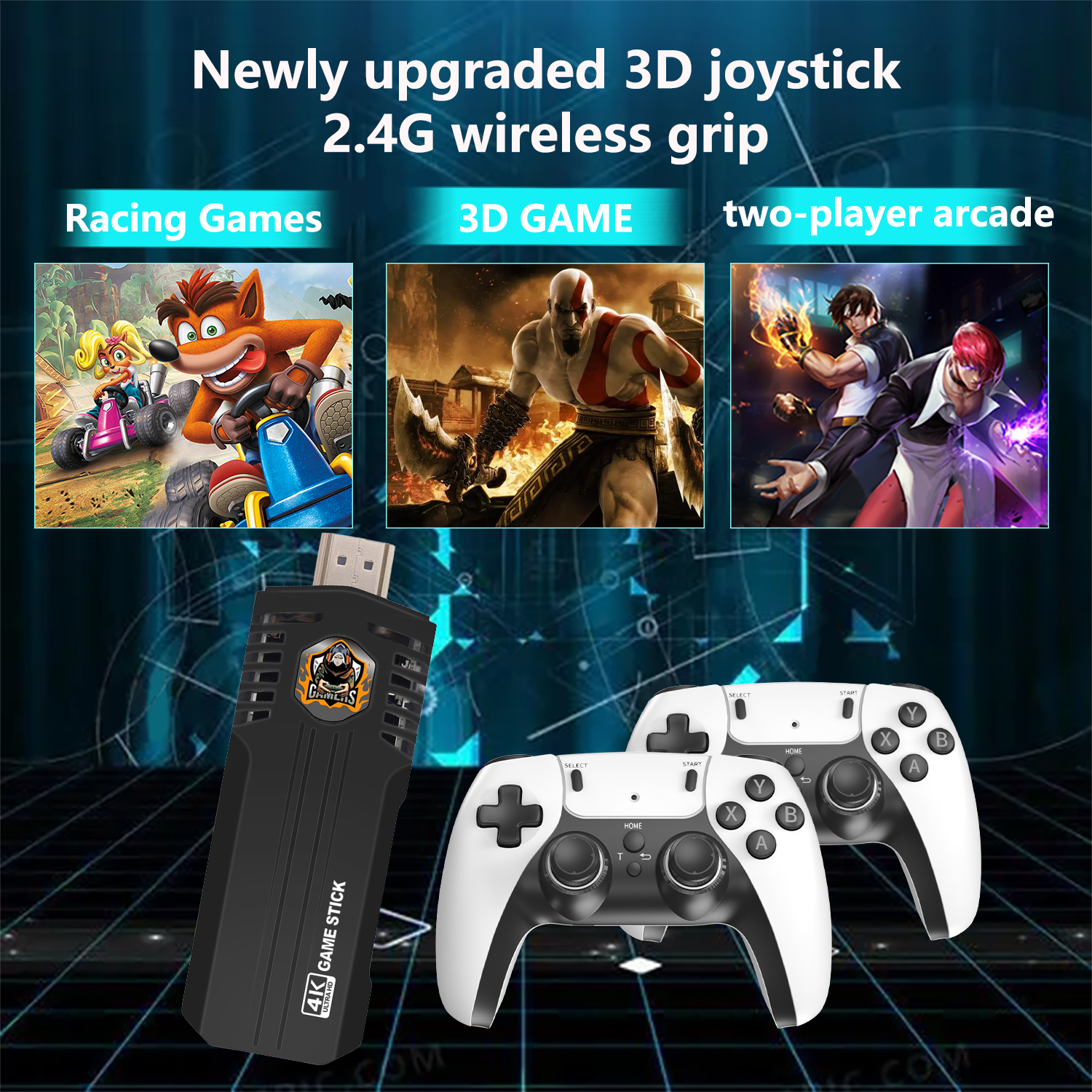 Retro žaidimų konsolė X8 PRO