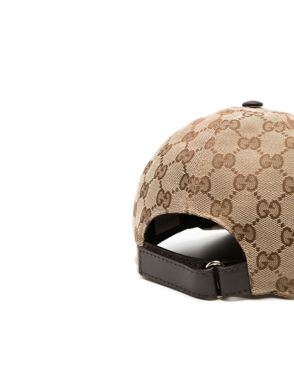 GG beige canvas cap