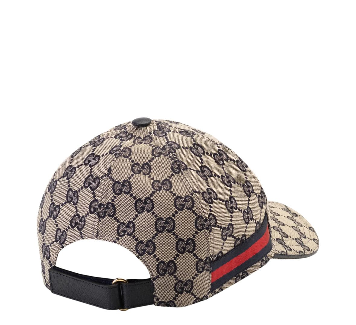 GG grey canvas cap