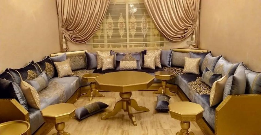 Luxury Moroccan Sofa Set