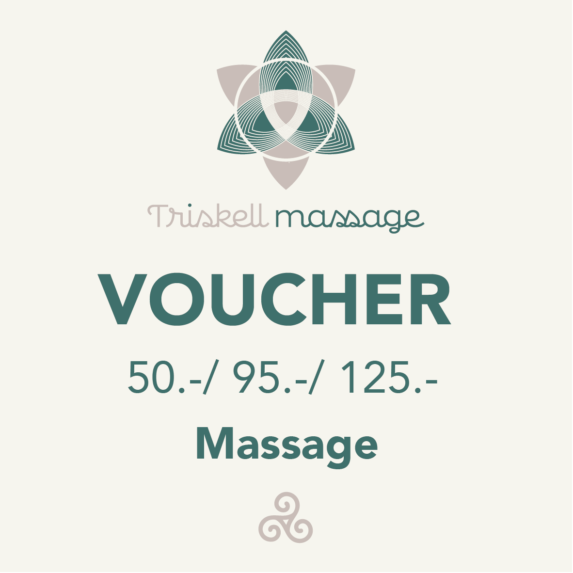 Voucher for a massage