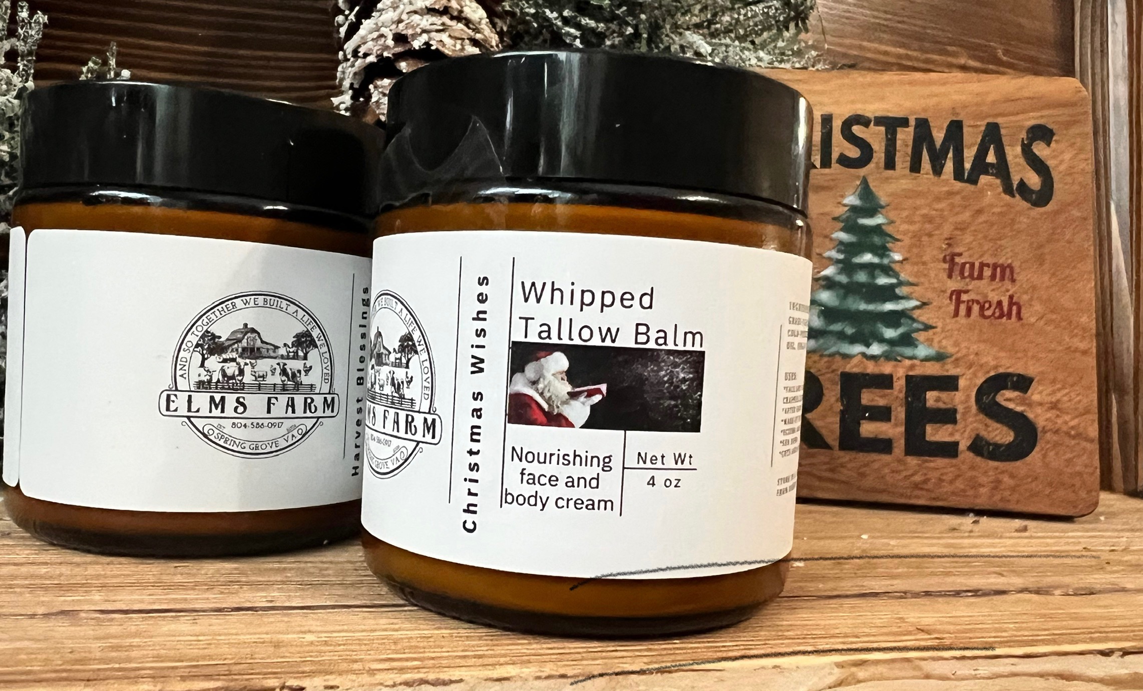 Christmas Wishes Whipped Tallow Balm