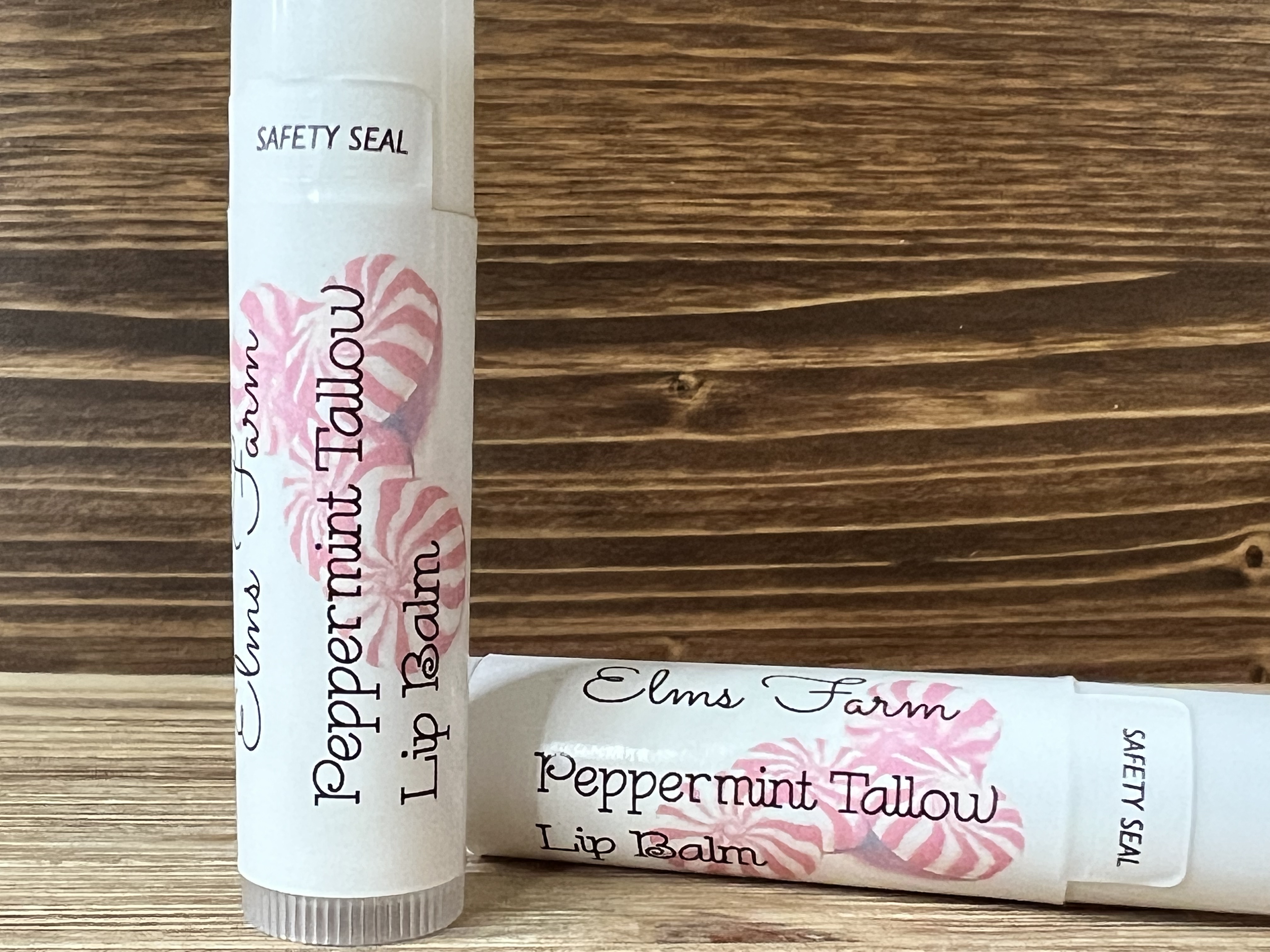  Peppermint SPF Tallow Lip Balm