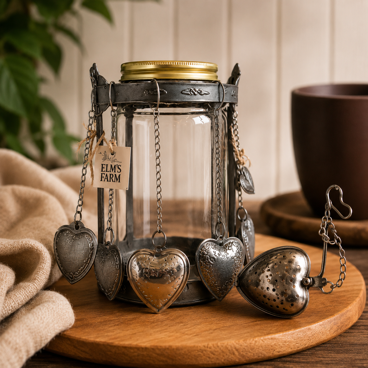 Heart Tea Steeper For Loose Leaf Tea