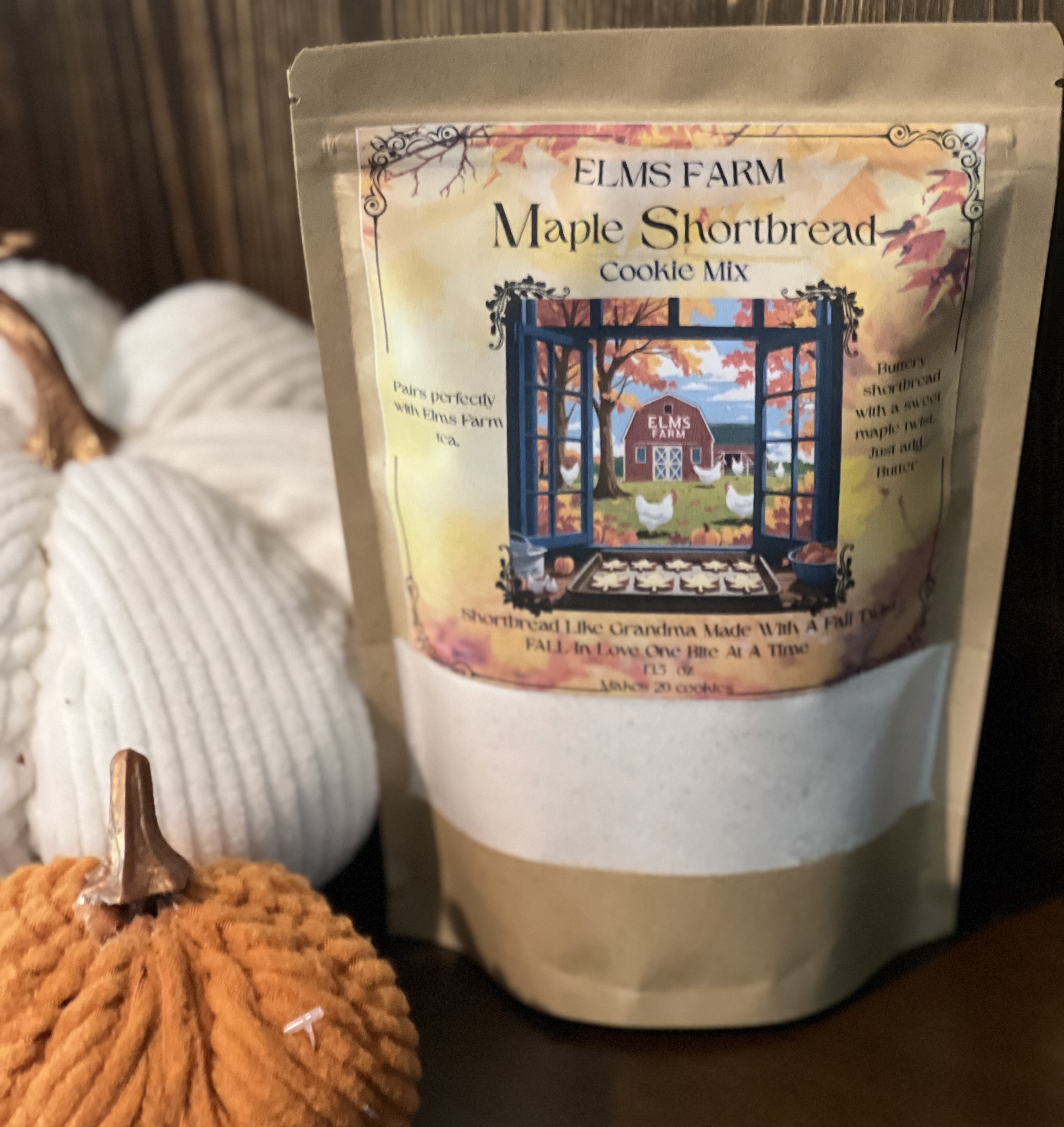 Maple Shortbread Cookie Mix