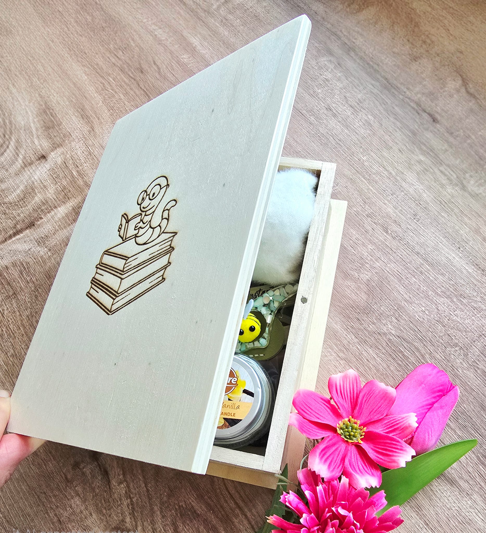 Large Book Design Gift Box
