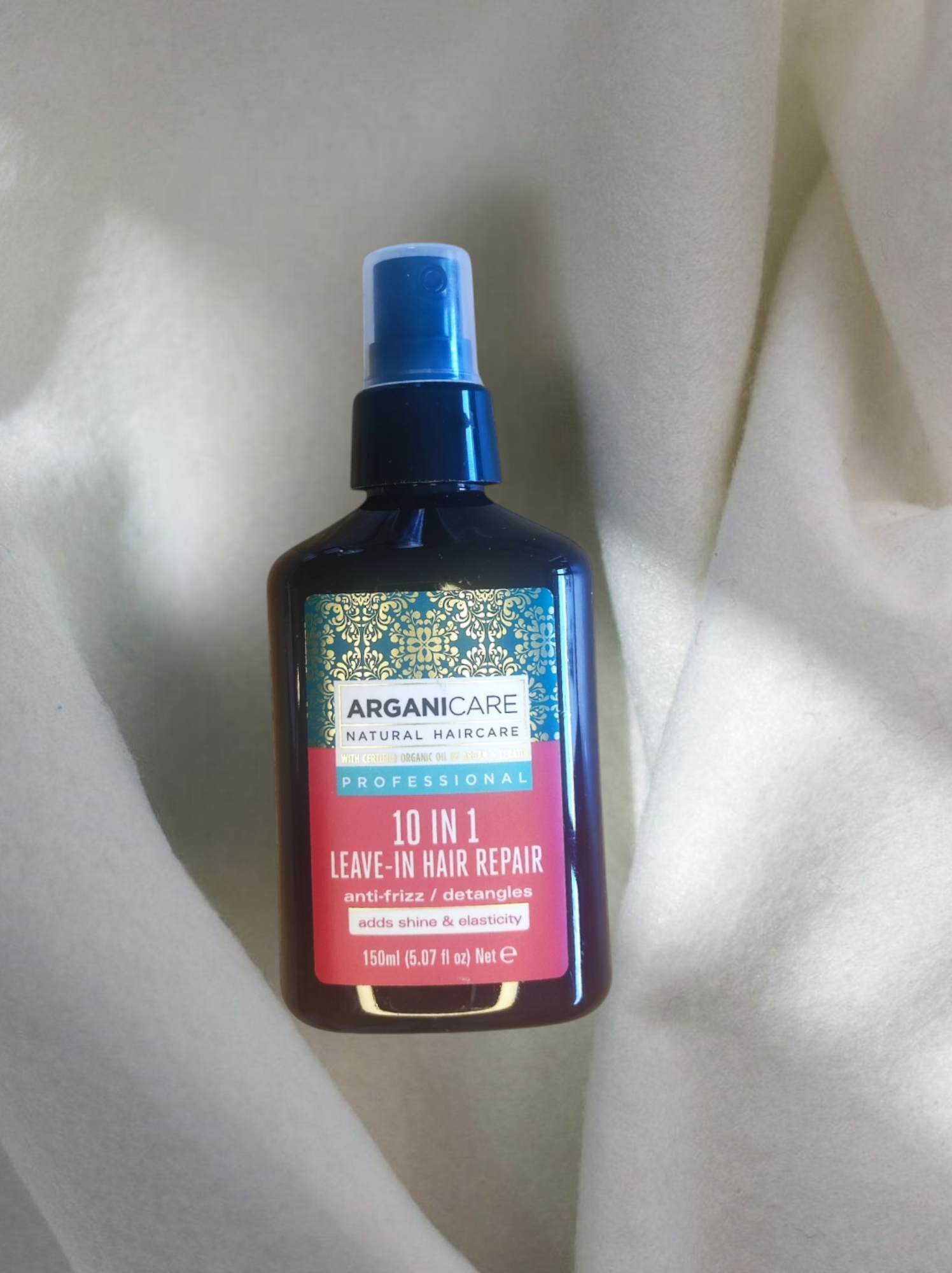 Spray capillaire 10-en-1 Kératine Arganicare 