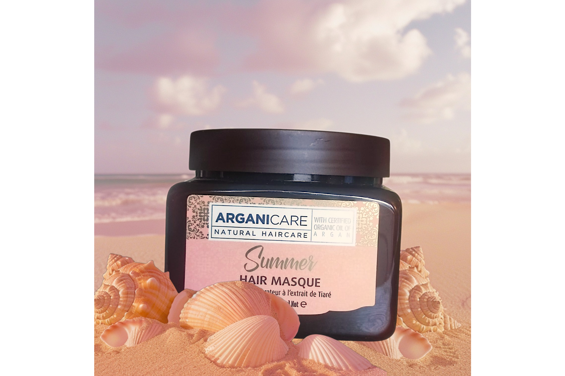 Masque réparateur à l'extrait de Tiaré - Arganicare