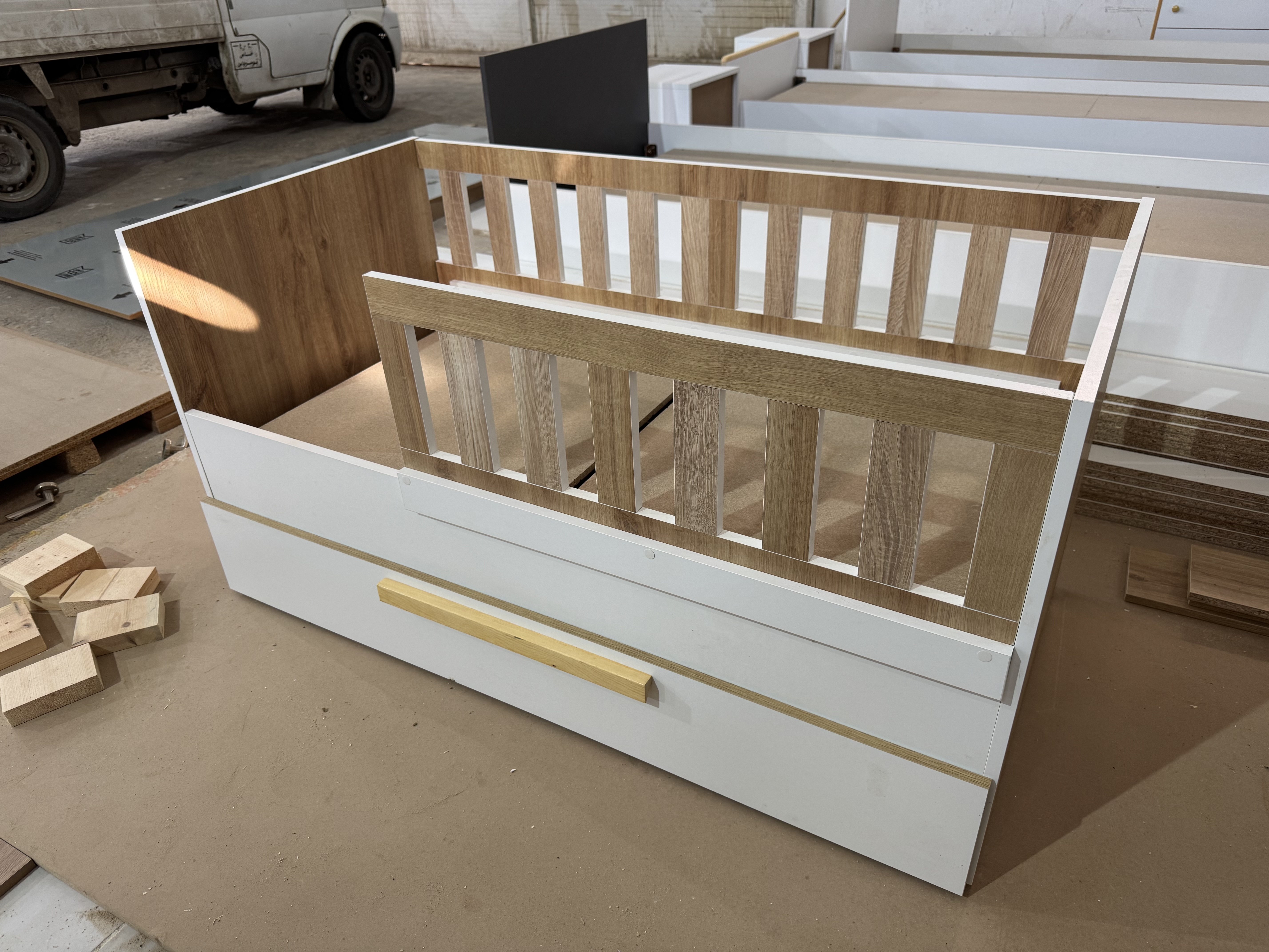 Lit pour bébé  140 cm x 70 cm