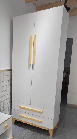 Armoire 02 portes à 02 tiroirs